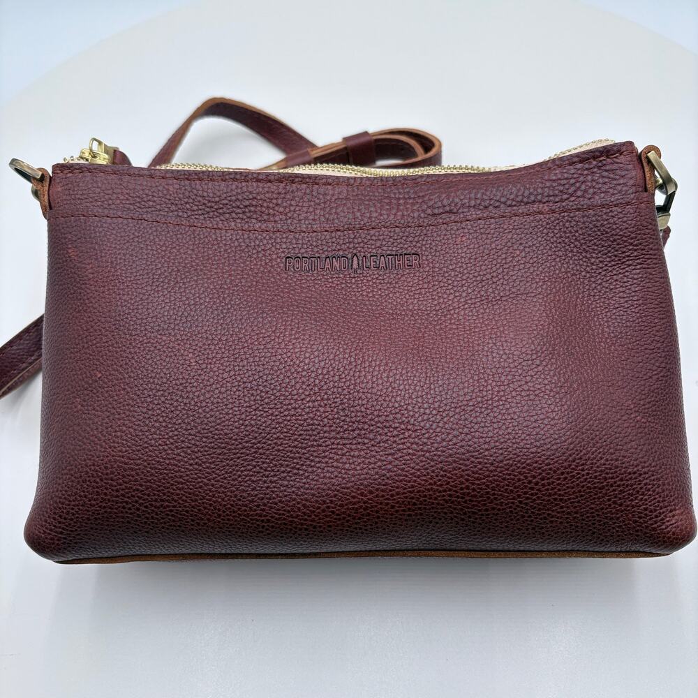 Portland Leather Cross Body Purse